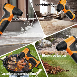 พัดลมเทอร์โบไร้ใบพัดแบบพกพา 110000 รอบต่อนาที พร้อมแบตเตอรี่ 10000mAh ปรับความเร็วลมได้ 4 ระดับ พัดลมเทอร์โบเจ็ทขนาดเล็กสำหรับรถยนต์ บ้าน และกลางแจ้ง - Product Image 4