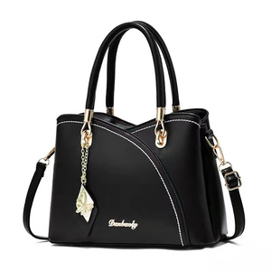 Bolso Bandolera de Gran Capacidad para Mujer, Diseño a Cuadros en Contraste, Talla XL, Material PU con Cierre de Cremallera, Nueva Moda 2026 - Product Image 6