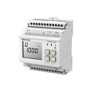 Ce Approved Dc 1000V Power Analyzer Din Rail Meter Digital LCD Solar Inverter Energy Meter