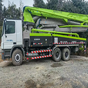 Camión Bomba de Concreto ZOOMLION 70M Usado, Bomba de Concreto Montada en Camión de 55t, Maquinaria de Construcción en Venta - Product Image 2