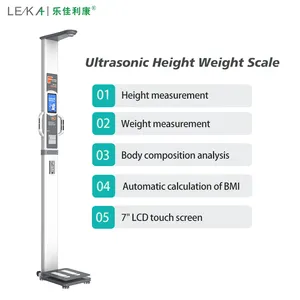 Digital body health fat scale with height weight bmi body muscle measuring