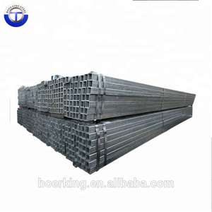 Q235b q355b 100x100 thép vuông ống Nhà cung cấp erw mạ kẽm hình vuông màu đen hình chữ nhật ống rỗng phần - Product Image 4
