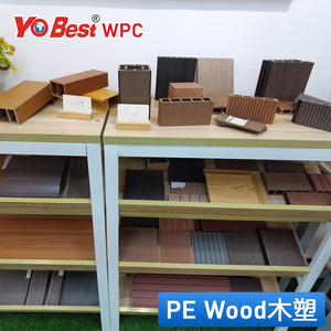 लकड़ी प्लास्टिक फर्श दीवार पैनल बाड़ - Product Image 5