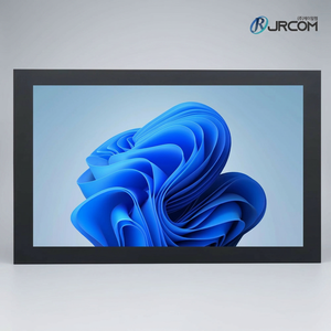 Moniteur industriel JRCOM, PC tout-en-un avec écran tactile résistif de 24 pouces, montage mural VESA, Intel Core I5, 4 Go de RAM, 128 Go, garantie 1 an - Product Image 1