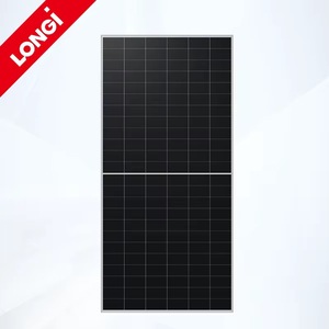 Longi Hot Sale Half Cell Bifacial BC Technology <b>Solar</b> <b>Panels</b> for Home Energy System 650w LR7-72HVD - Product Image 1