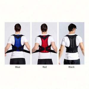 Corrector de Postura Ajustable para Gimnasio, Cinturón de Soporte Lumbar Superior, Transpirable, Unisex, 2021 - Product Image 5