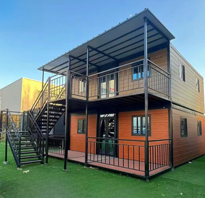 Casa de lujo de <span class=keywords><strong>2</strong></span> <span class=keywords><strong>pisos</strong></span>, <span class=keywords><strong>casas</strong></span> pequeñas <span class=keywords><strong>modulares</strong></span> prefabricadas, casa contenedor expandible prefabricada plegable moderna, 20 pies, 40 pies, <span class=keywords><strong>2</strong></span> 3 4 dormitorios - Product Image 5