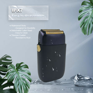 Afeitadoras eléctricas de 3 velocidades con cabezal de afeitado, recortadora de barba de peluquero con triple lámina, regalos para hombres - Product Image 6