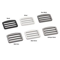 Boucles de Sangle Métalliques pour Sacs, Accessoires de Quincaillerie, Anneaux de Boucle Coulissante pour Sangles en Tissu, Accessoires pour Bagages et Sacs