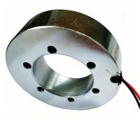 Électroaimant de freinage rond DX7520, électroaimant de maintien, solénoïde DC à aspiration 60-150 kg pour actionneur de frein