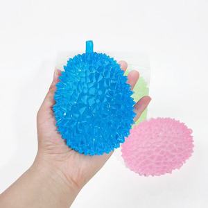 Juguetes Blandos de Durián de Alta Calidad, 4 Piezas/Juego, Juguetes Blandos de Fruta de Maltosa de Ascenso Lento, Juguetes Sensoriales Antiestrés para Apretar - Product Image 3