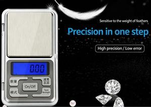 Mini <b>pocket</b> scale LCD liquid crystal digital weighing scale Accuracy 0.1g Electronic <b>pocket</b> scale <b>Plastic</b> material OEM ODM custo - Product Image 2