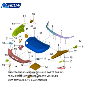 Danh mục phụ tùng OEM Avatr cho các mẫu xe 12 11 06 07, tình trạng mới, tấm thân xe, pin xe điện, cảm biến ADAS, hệ thống chiếu sáng & ốp nội thất - Product Image 5