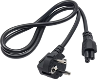 Prise IEC C5 Mickey Mouse vers l'Europe Schuko CEE 7/7 câble d'extension de prise pour ordinateurs Lenovo téléviseurs moniteurs imprimantes