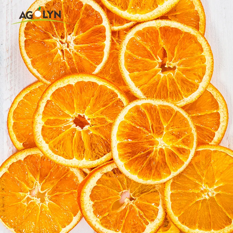 100% Puur Natuurlijke Gedroogde Citrus Sinensis Vruchten Uitgedroogd Oranje Plakjes Voor Thee