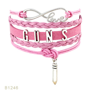 Pulseras para Mujeres del Día de los Veteranos, Soldados Militares, Esposas de Veteranos, Armas, Derechos Humanos, Apoyo a Nuestros Soldados - Product Image 3