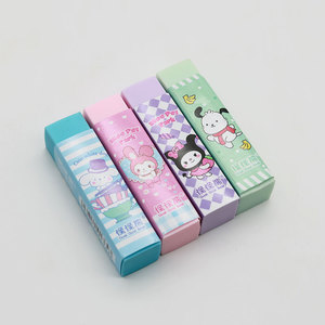 2024 yeni Kawaii karikatür Kulomimi renkli Macaron silgi öğrenci favori kırtasiye fabrika nokta promosyon stok nakliye hızlı - Product Image 1