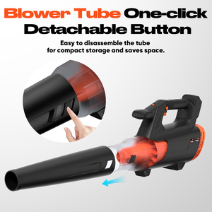 Soplador de hojas personalizado de 21V, soplador de hojas eléctrico inalámbrico con batería de litio, soplador de jardín de Tailandia - Product Image 6