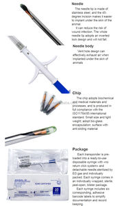 ไมโครชิป RFID FDX-B สำหรับการระบุสัตว์เลี้ยง-<span class=keywords><strong>นก</strong></span>แมวสุนัขและปลา - Product Image 6