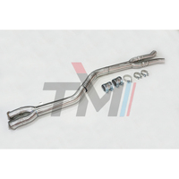 Tuyau d'échappement intermédiaire en acier inoxydable TM Performance pour BMW X3M F97 F98 X4M Competition 2020-2024 - Amélioration des performances