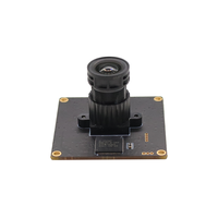 Module de caméra USB 4MP 2K, capteur CMOS 1/1.8" pour lumière noire, UVC, 100 °   FOV, 60 ips, vision nocturne pour la sécurité et la reconnaissance IA