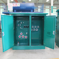 Transformador de Distribución Trifásico de 10/0.4kV Montado en Plataforma, 50Hz, Dyn11, Refrigeración ONAN, Estándar IEC 60076 para Distribución de Redes Eléctricas