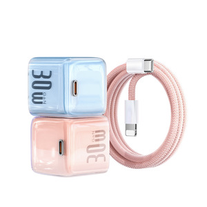 Kit de charge rapide double Type-C 30W compatible avec les chargeurs GaN 15/16/17, compatible avec les chargeurs Mini Ice-Crystal - Product Image 1