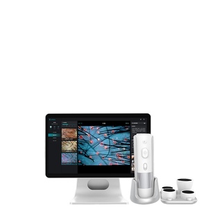 Analyseur de cuir chevelu professionnel, microscope numérique intelligent AI pour la peau et les cheveux, machine HD pour l'analyse capillaire - Product Image 1