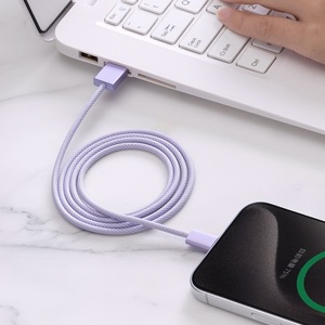 1M bán buôn Hợp kim nhôm loại C sạc cáp bền Nylon USB cáp dữ liệu cho điện thoại thông minh - Product Image 2