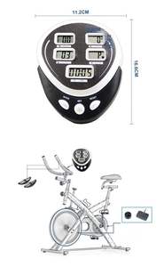 ZT đa chức năng Heart Rate Meter <span class=keywords><strong>Pedometer</strong></span> tập thể dục Thiết bị theo dõi xe đạp LCD hiển thị thiết bị tập thể dục - Product Image 2