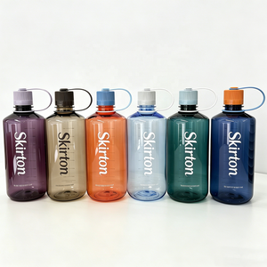 500ml 1000ml <strong>clear</strong> Plastic Drinkware, Plastic <strong>Water</strong> <strong>Bottle</strong> with Narrow Mouth Lid, BPA-Free Tritan <strong>Water</strong> <strong>Bottle</strong> - Product Image 1