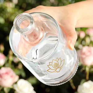 Bouteille en verre transparente ronde de 750 ml à prix d'usine avec bouchon en liège pour le stockage de la vodka, du brandy, du gin, de la tequila, du <span class=keywords><strong>rhum</strong></span> et du whisky - Product Image 5