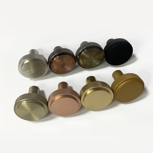 Aluminum Furniture Cabinet <strong>Knob</strong> Minimalist <strong>Rose</strong> <strong>Gold</strong> Silver <strong>Drawer</strong> Handle Dresser Kitchen Wardrobe Bedroom Bathroom School - Product Image 3
