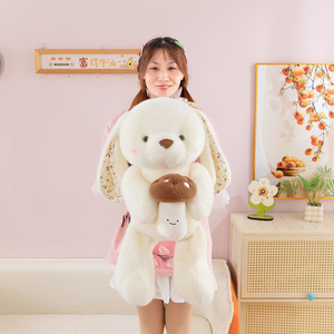 Juguetes de Peluche de Conejo Amy, Muñecos de Peluche de Hongo de Pascua, Almohadas Relajantes para Dormir para Niños, Regalos de Cumpleaños al por Mayor - Product Image 4