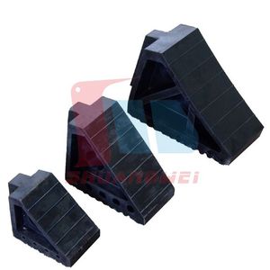 Avviso di distanza di sicurezza auto Garage gomma veicolo stradale ruota Chock <span class=keywords><strong>parcheggio</strong></span> blocca blocchi ruota cunei ruote camion cunei - Product Image 4