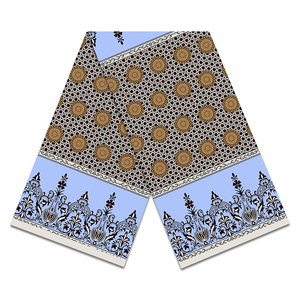 Nouveauté 100% coton tissu africain imprimé à la cire Hollan <span class=keywords><strong>pagne</strong></span> Design Capulana Ankara <span class=keywords><strong>Pagne</strong></span> Batik Nigeria tissus de cire Tissu - Product Image 6