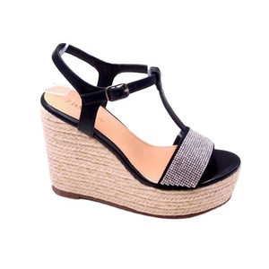 Women's Shoes New Styles Heel Shiny Strap Sandals <strong>with</strong> <strong>Wedge</strong> <strong>Platform</strong> for Moms - Product Image 1