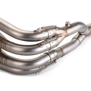 Tuyau d'échappement de moto en titane pour BMW S1000RR 2010 ~ 2018 Silencieux d'échappement S1000R pour vélo complet - Product Image 3