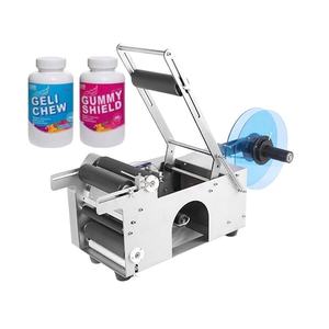 Semi-Automatic Handheld Bottle Labeling Machine for Glass Vial Flat Plastic for Wet Glue Woven Woven Labeling - Product Image 6