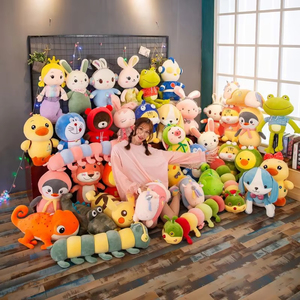 Peluche en gros d'usine, mini jouet grue 10 15 20 30CM, jouets en peluche avec porte-clés, machine distributrice de jouets, poupée - Product Image 5