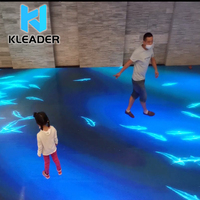 Juegos de proyección interactiva 3D/5D/7D, radar de interacción, baile sensorial, LED holográfica, suelo dinámico, led, juego táctil