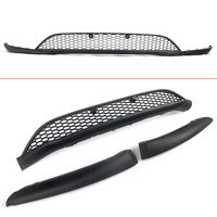 Kit de calandre avant pour Ford Focus, grille en nid d'abeille, 2015-2017, plastique ABS