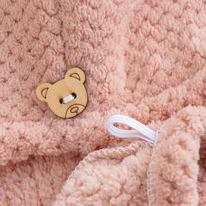 パイナップルラティスマルチカラーマイクロファイバーヘアタオルラップ女性用ラピッドタオル吸収剤 - Product Image 5