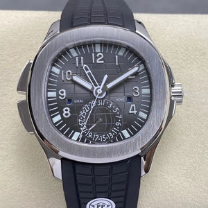 Reloj Mecánico de Lujo de la Mejor Calidad, Resistente al Agua, 40 mm, Fábrica PP, Movimiento ETA 324, 5164, Multifunción, Diver, Negro, PP, GMT - Product Image 1