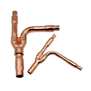 Joint de tuyau de branche de distributeur de réfrigérant en cuivre 102SN de haute qualité pour climatiseur Hitachi VRF pour système industriel et domestique - Product Image 2