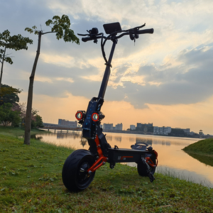 Scooter Eléctrico Todoterreno <span class=keywords><strong>de</strong></span> 2 Ruedas, Doble Tracción, Plegable, Alta Potencia 5000W, Suspensión Hidráulica, Envío desde Almacén en EE. UU. - Product Image 1