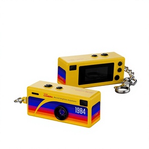 Mini Fotocamera Digitale <span class=keywords><strong>Vintage</strong></span> VGA CMOS Portatile per Vlog, Piccola Fotocamera Portachiavi per Bambini e Studenti - Product Image 2