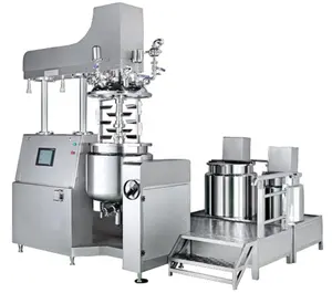 500L Vacuum Emulsifying Mixer Machine for Laundry Liquid Toothpaste Production Homogenizer Mixer