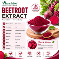 Extrait naturel de betterave (Beta Vulgaris L) en poudre fine rouge-violette 10:1 20:1, matière première botanique de qualité alimentaire