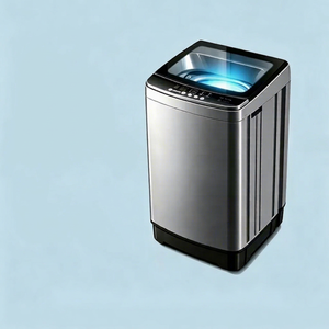 Compact <b>Top</b> <b>Load</b> Washer 12kg Stainless Steel Automatic Single Tub Electric All-In-One Washer Dryer Energy-Saving English - Product Image 1